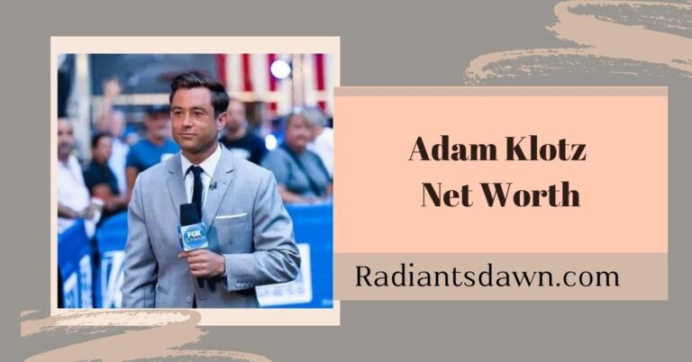 Adam Klotz Net Worth