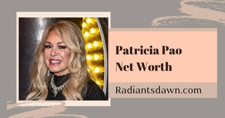 Patricia Pao Net Worth